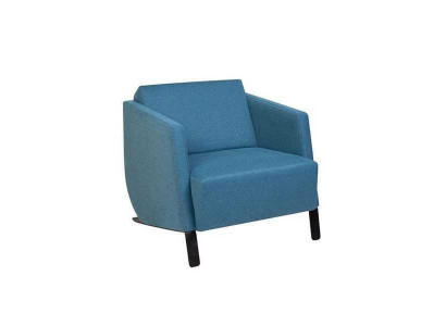 Fauteuil bleu luxueux de designer pour salon Einsintzer Fauteuil confort